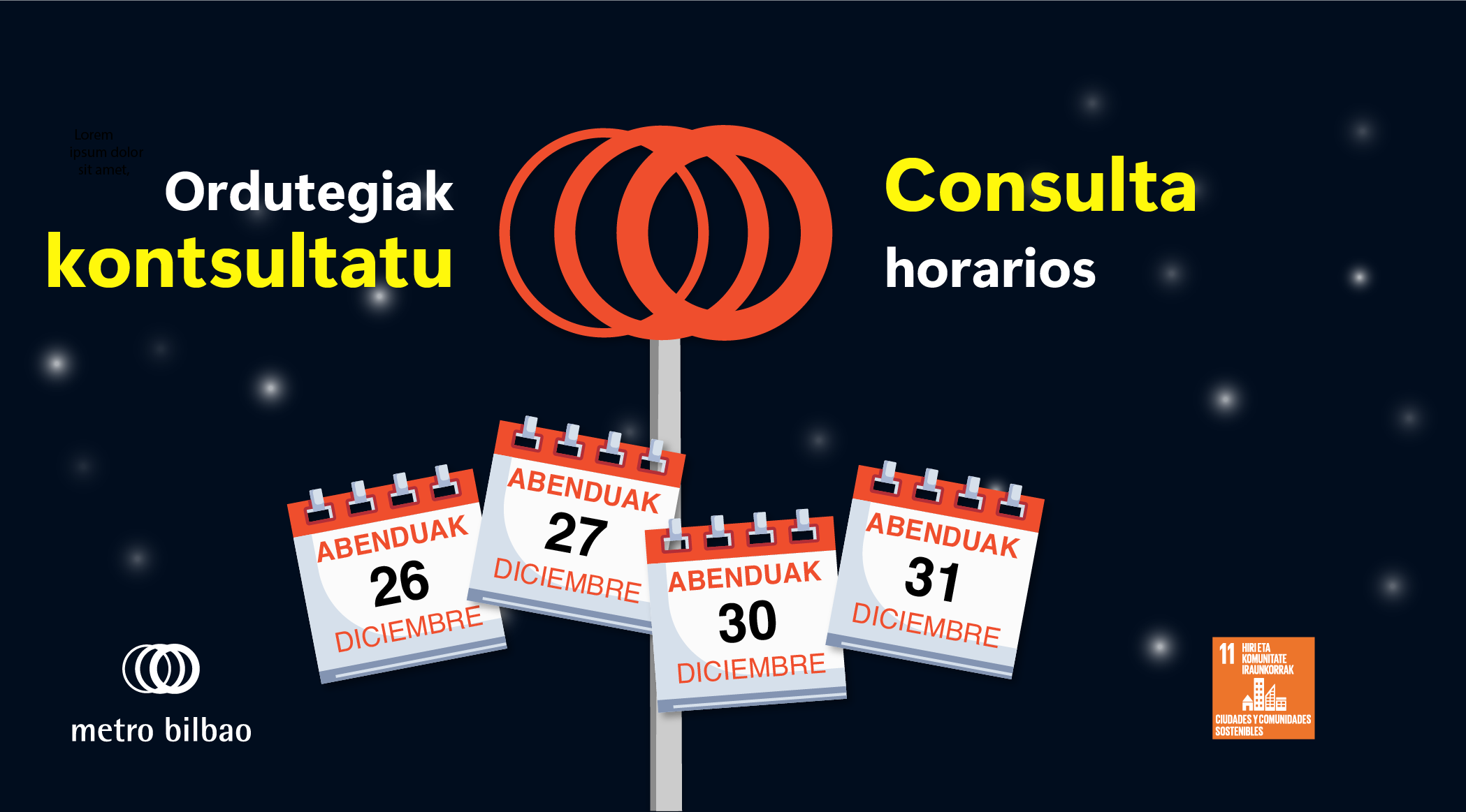 Horarios