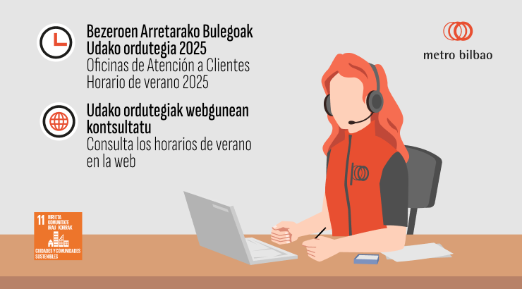 Customer Service Offices. Summer schedule 2025 