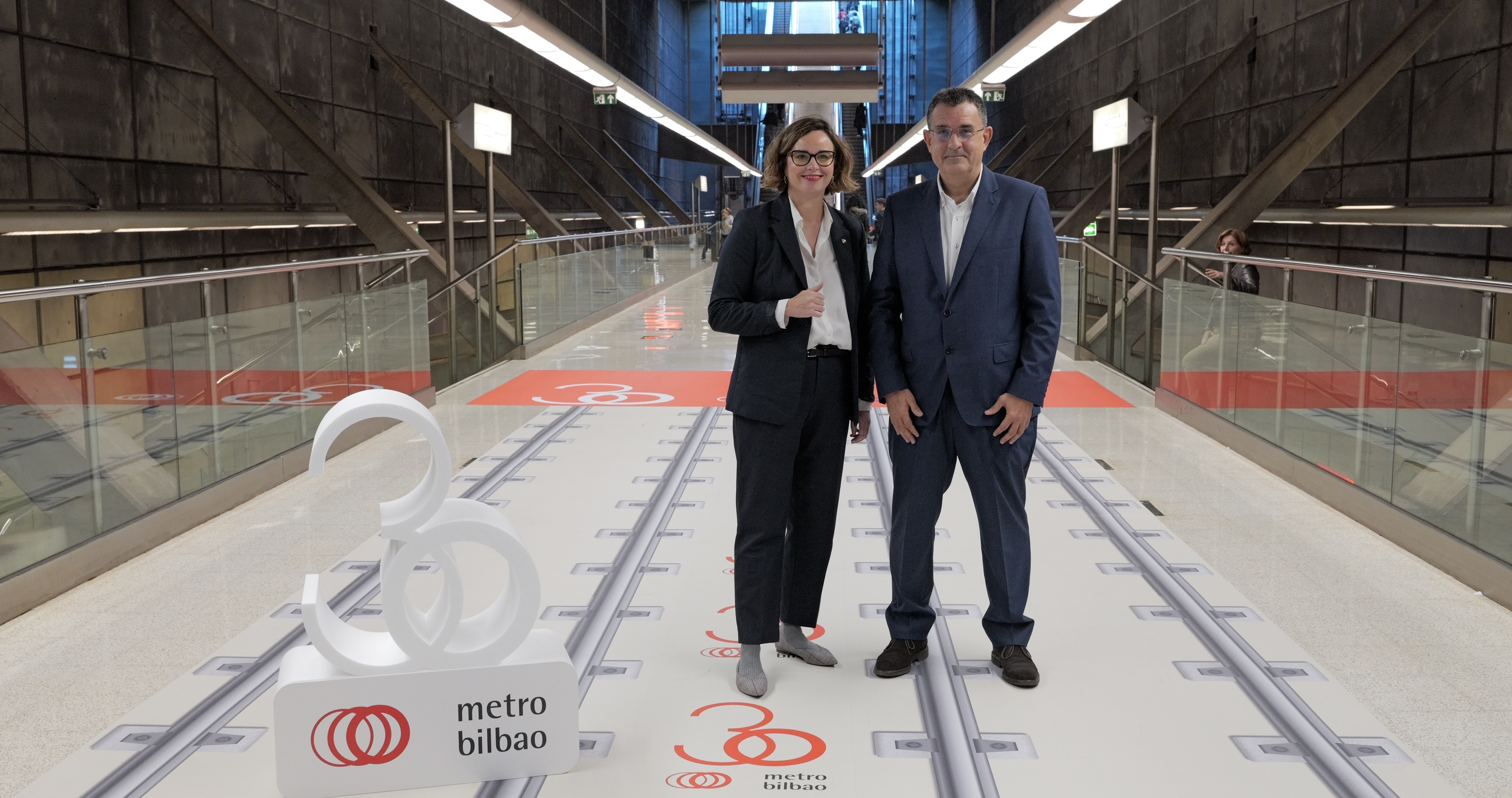 Metro Bilbao cumple 30 años