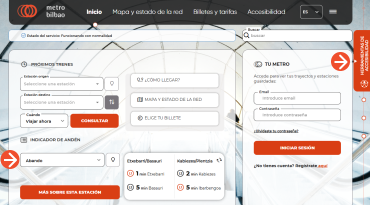 New features on the website 
