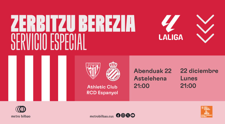 Athletic Club – RCD Espanyol 22/12/2025 