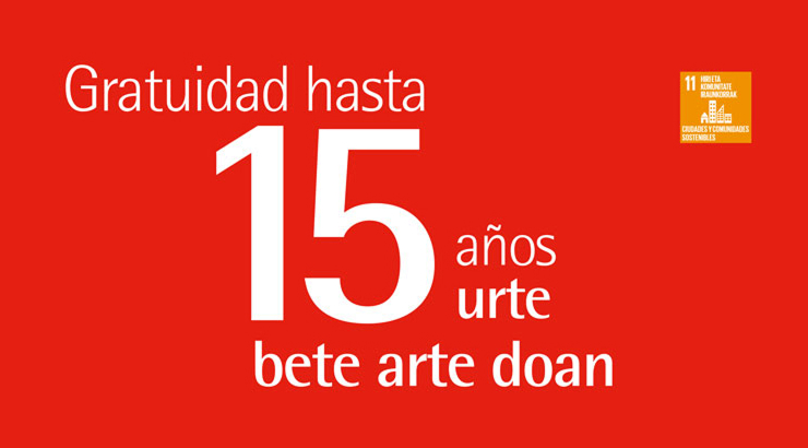 Free travel for children under 15 years of age 