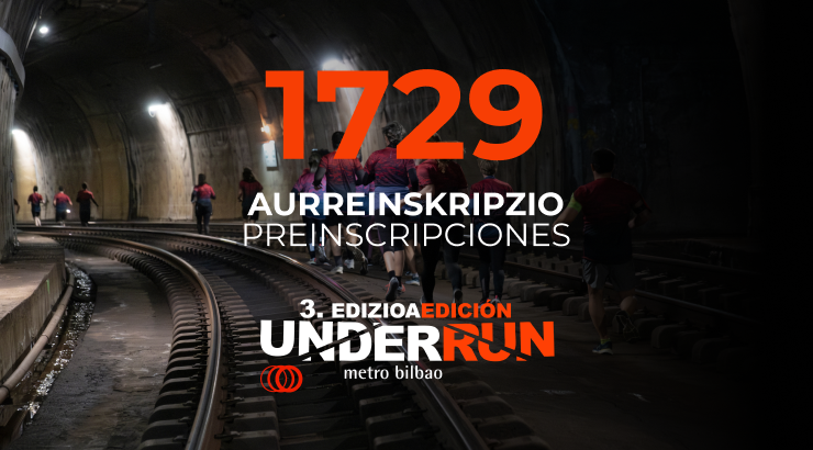 Underrun eleva su tirón y se consolida como prueba deportiva con más de 1.700 preinscripciones para 210 plazas 
