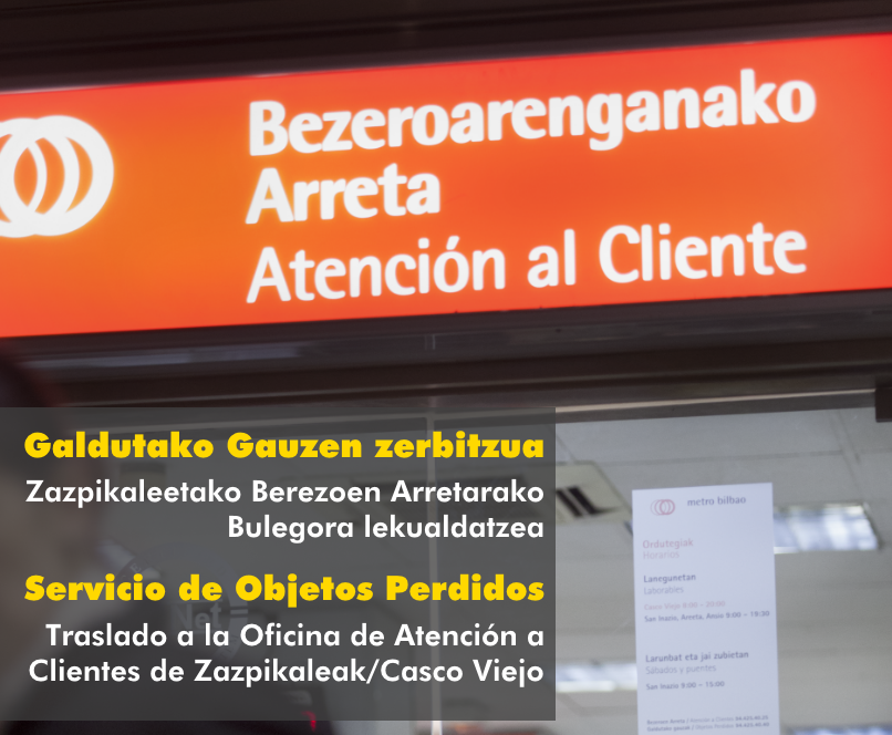 objetos perdidos
