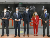 Bizkaiko Medikuen Elkargoaren erakusketa Exposición Colegio de Médicos de Bizkaia Metro Bilbao